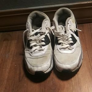Black and white NIKE Air Max